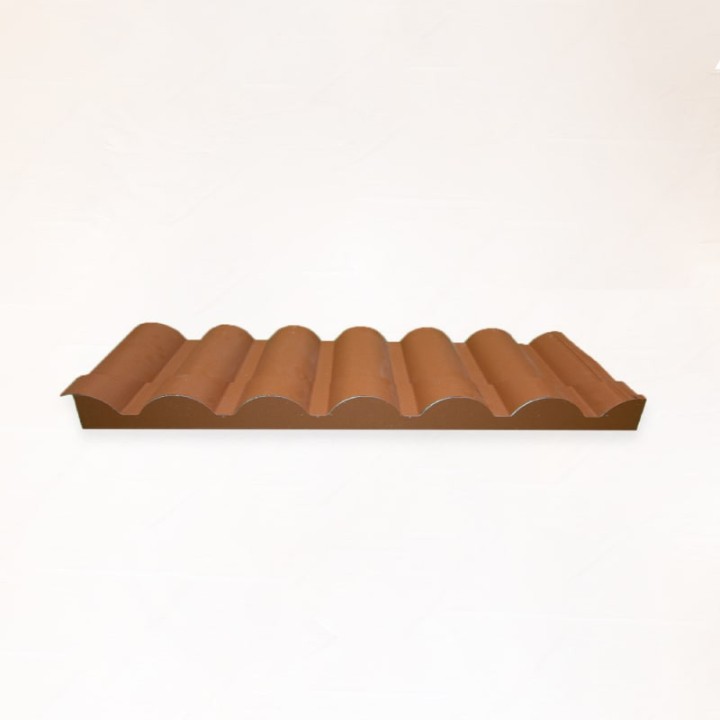 Remate Frontal Rojo Marron