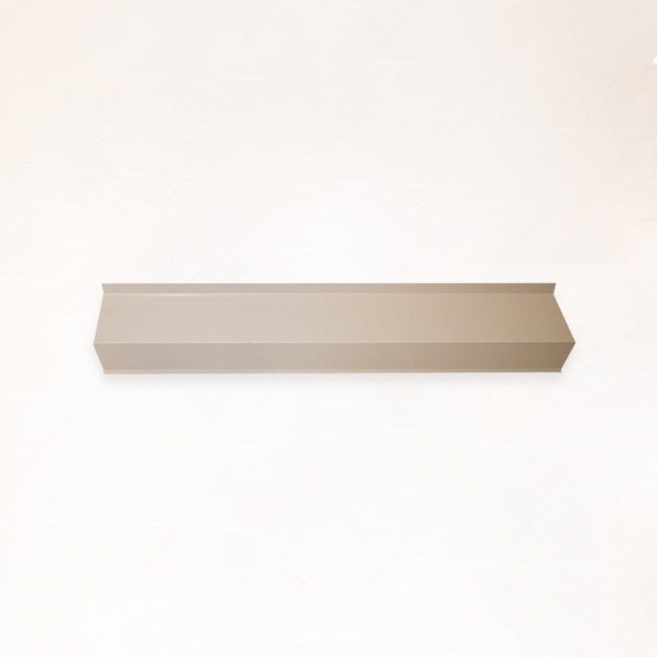 Remate Lateral Gris Pizarra a Pared