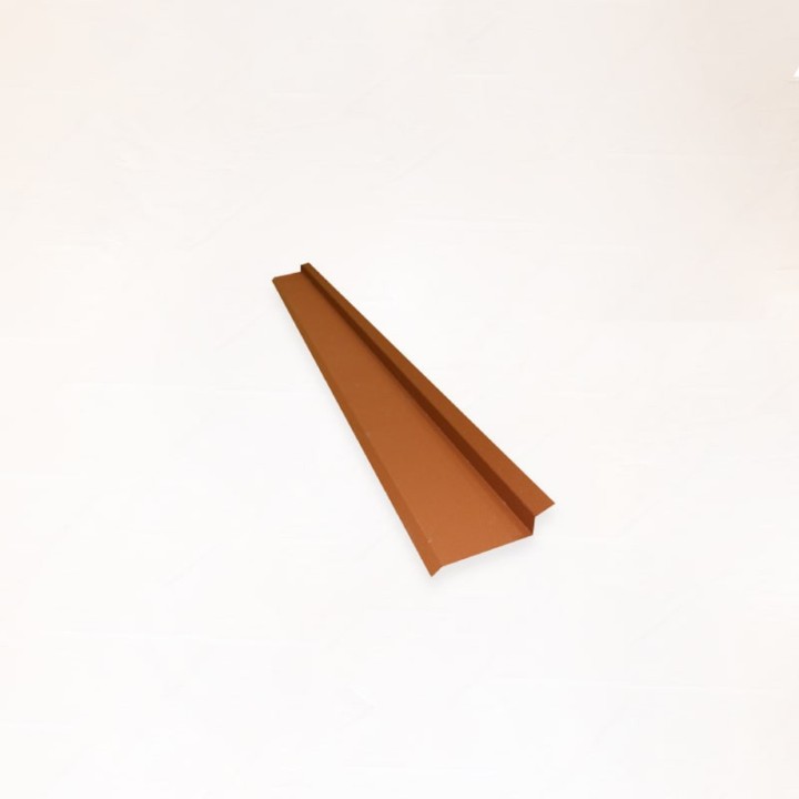 Remate Lateral Rojo Marron a Pâred