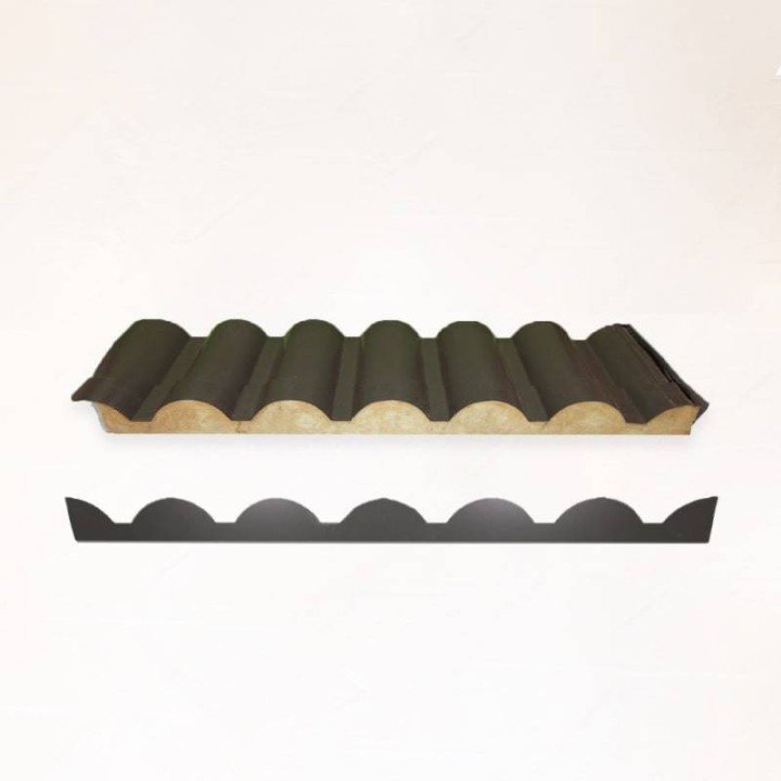 Panel Teja Gris Pizarra Imitación | Hierros Alfonso