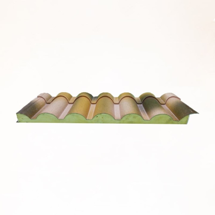 Panel Imitacion Teja Madera
