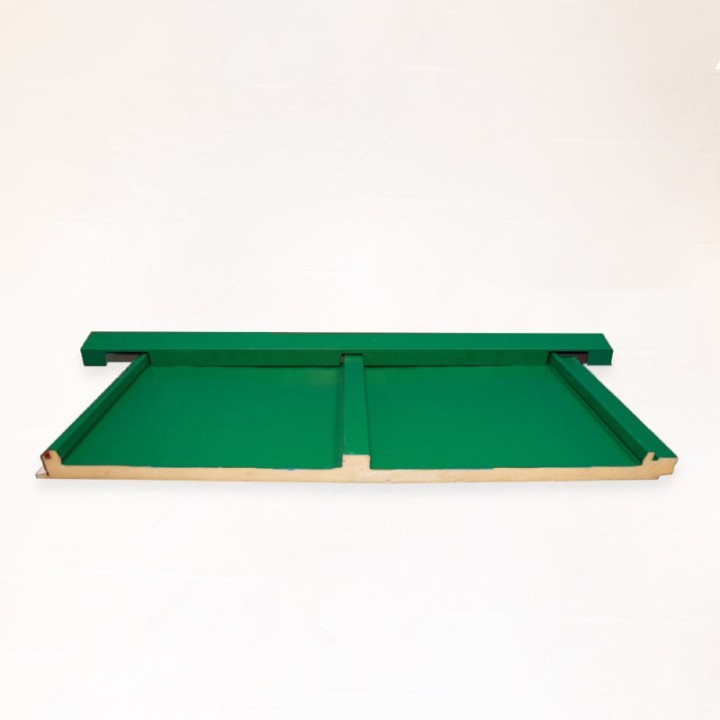 Remate Cumbrera Verde Navarra